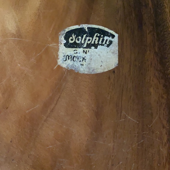 VINTAGE ‘70s Dolphin Monkey Pod Fruit Bowl - Picture 7 of 11